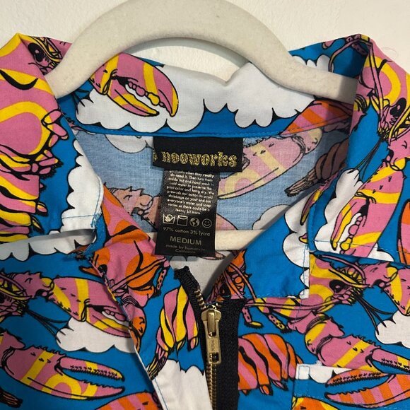 Nooworks lobster dreams romper - Size M - Picture 2 of 3